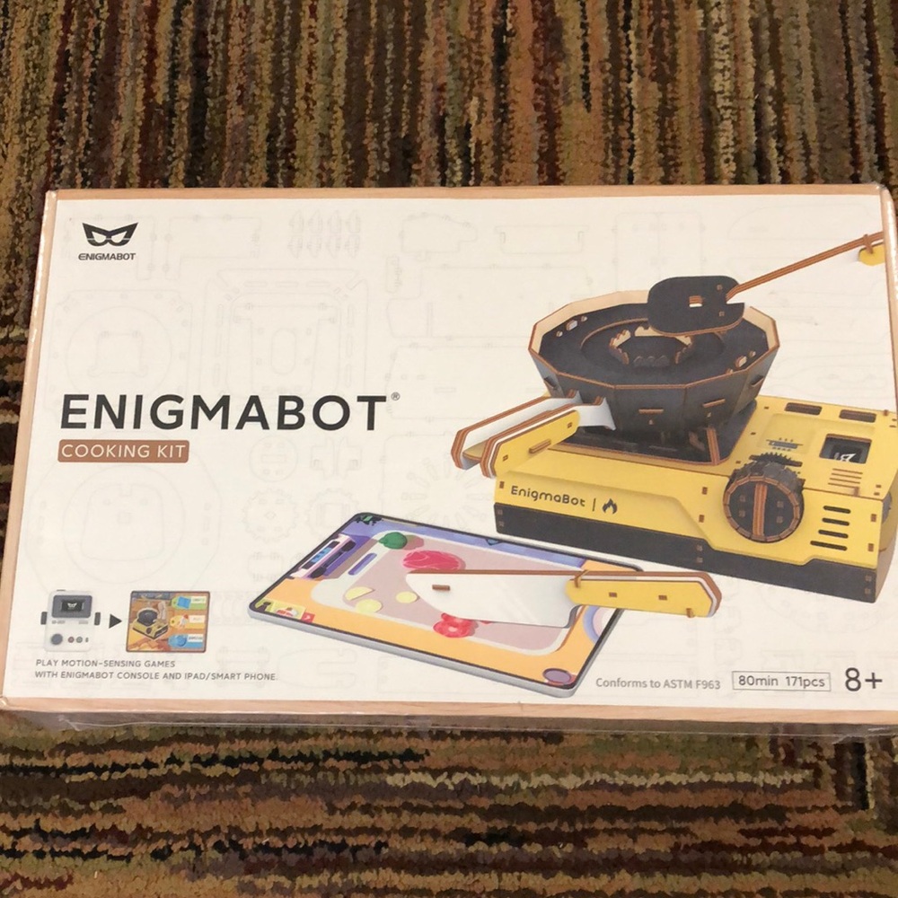 Kids Enigmabot Cooking Kit 80 minutes/ 171 pcs Age 8+